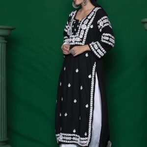 Chikankari Woven Kurta