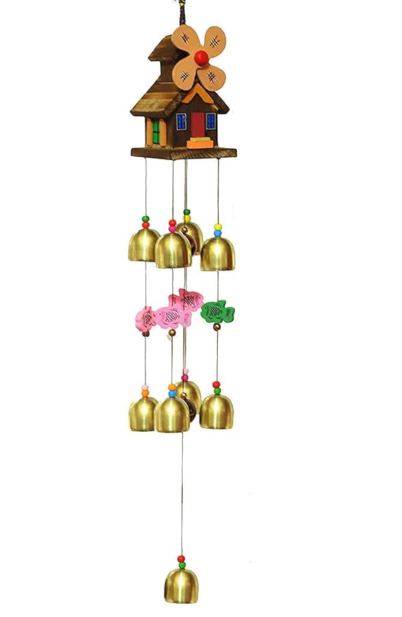PARADIGM PICTURES fengshui Wind Chimes for Home Balcony Bedroom || Home Decoration Items (House Wind Chime) - Image 8