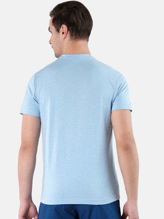 Men Embroidered Logo Pure Cotton Lightweight Lounge T-shirt - Image 4