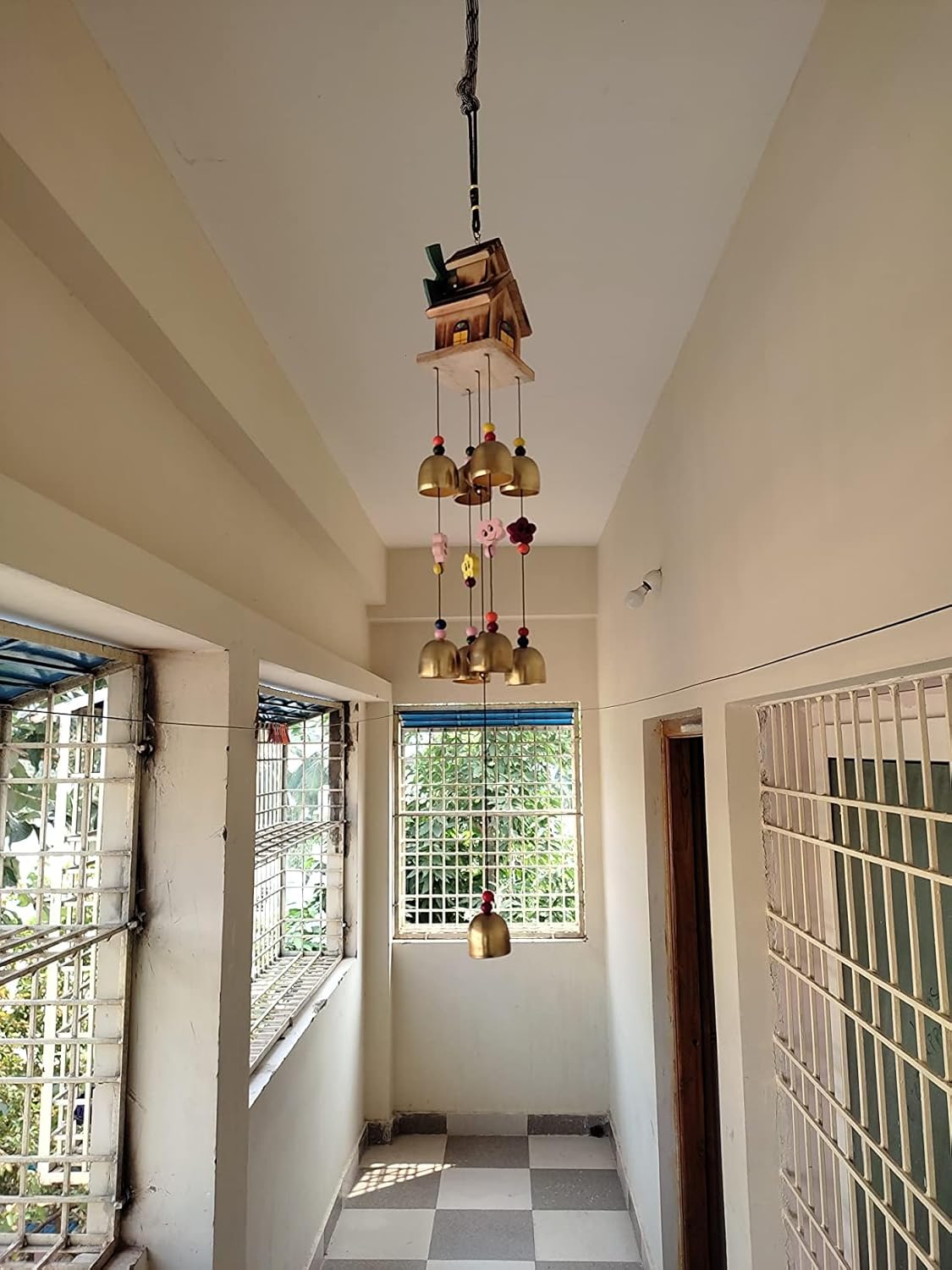 PARADIGM PICTURES fengshui Wind Chimes for Home Balcony Bedroom || Home Decoration Items (House Wind Chime) - Image 4