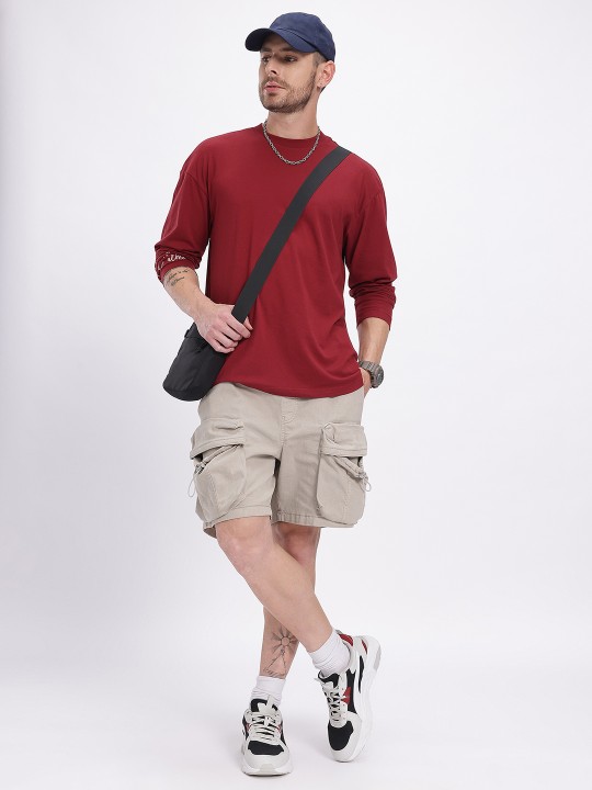 Statement Edge Printed Oversized T-shirt - Image 5