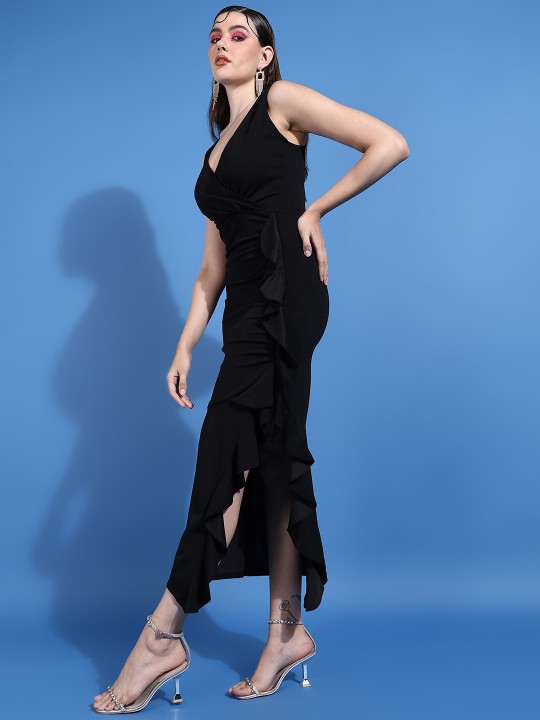 Scuba Maxi Dress - Image 7