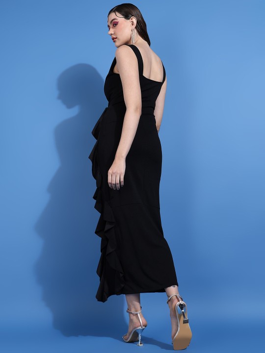 Scuba Maxi Dress - Image 6