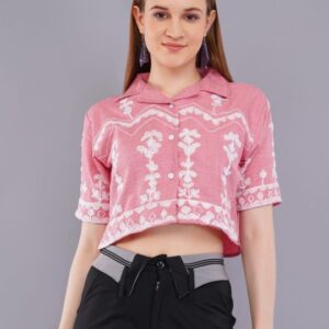 Women Smart Opaque Printed Casual Shirt