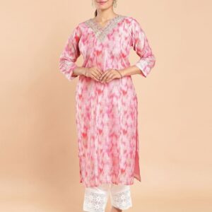 Women Printed Straight Kurta