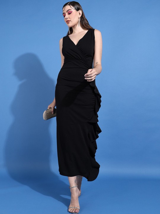 Scuba Maxi Dress - Image 8